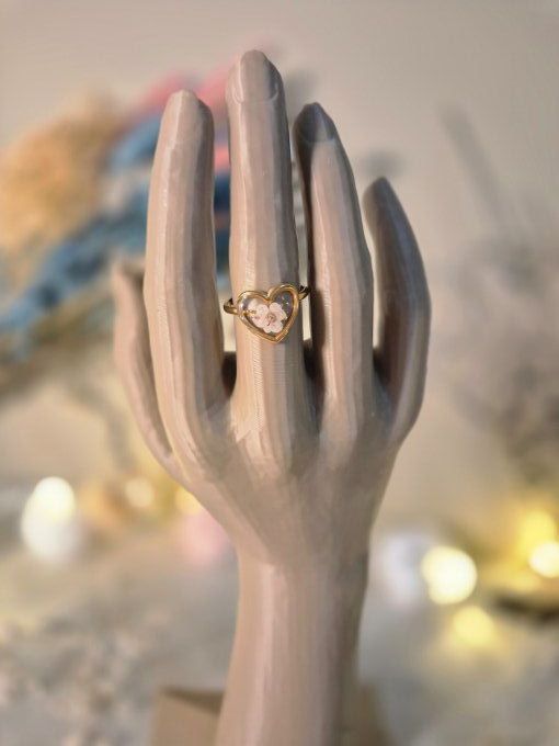 Bague dorée