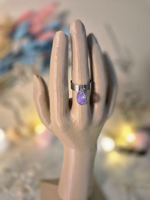 Bague argentée
